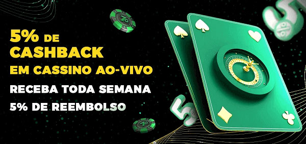 Promoções do cassino ao Vivo 7U